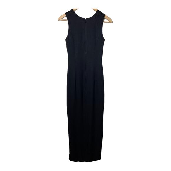 Jessica McClintock Gunne Sax Vintage Sequin Bodycon Dress NEEDS MENDING - Picture 2 of 8